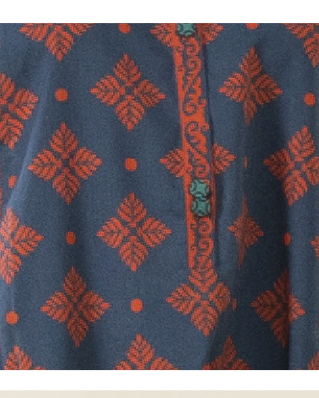 3 Piece Printed Lawn Suit - Sapphire (Unstitched)