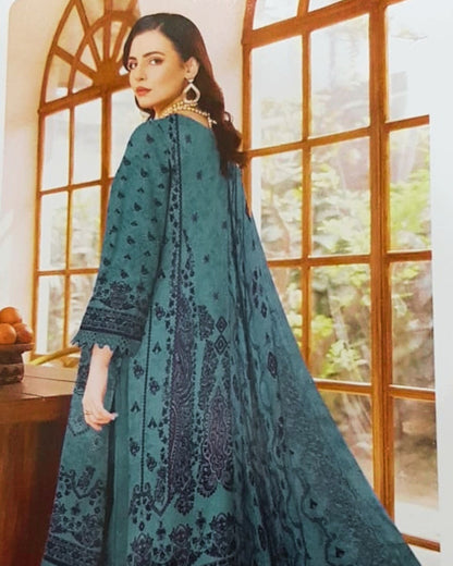 3 Piece - Embroidered Lawn Suit