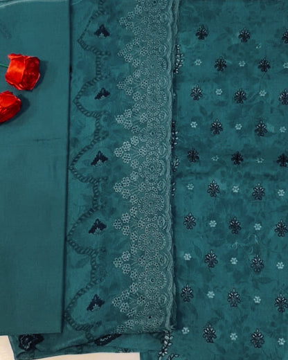 3 Piece - Embroidered Lawn Suit